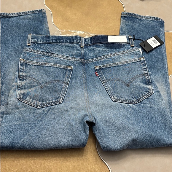 BNWT Levi’s x REDONE indigo 70s straight jeans - Picture 8 of 14
